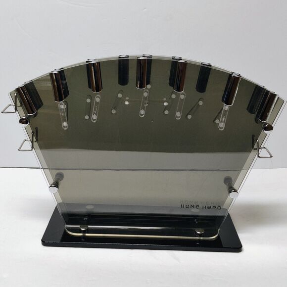 Knife Block by Home Hero - Plastic - HOLDER ONLY - Picture 1 of 9